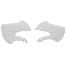 Capace din plastic pentru radiator   RACETECH Radiator Scoops KLX 110 02-09 (White)