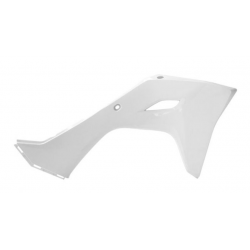 Capace din plastic pentru radiator  RACETECH Radiator Scoops (White) KXF 450 2024