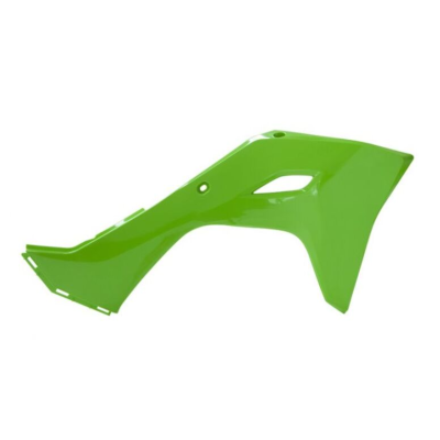 Capace din plastic pentru radiator RACETECH Radiator Scoops (Green) KXF 450 2024