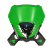 Far RACETECH V-FACE 2.0 LED Headlight (Black/Green) Far RACETECH V-FACE 2.0 LED Headlight (Black/Green) thumb