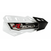 Protecție pentru ghidon RACETECH FLX Adjustable Handguards White