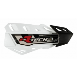 Protecție pentru ghidon RACETECH FLX Adjustable Handguards White