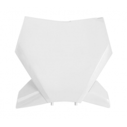 Placa numar  RACETECH Front Number Plate KTM 23-24 (White)