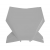 Placa numar  RACETECH Front Number Plate KTM 23-24 (Grey) Placa numar  RACETECH Front Number Plate KTM 23-24 (Grey) thumb