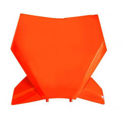 Placa numar   RACETECH Front Number Plate KTM 23-24 (Neon Orange) Placa numar   RACETECH Front Number Plate KTM 23-24 (Neon Orange)