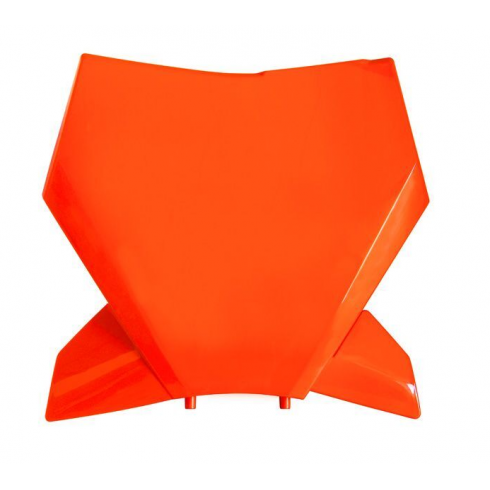 Placa numar   RACETECH Front Number Plate KTM 23-24 (Neon Orange) Placa numar   RACETECH Front Number Plate KTM 23-24 (Neon Orange)