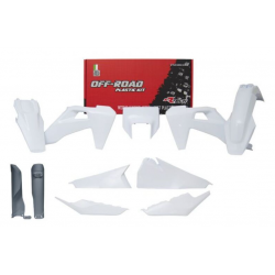 Kit plastice RACETECH Plastic Kit HUSQ FE/TE 20-23 (White)