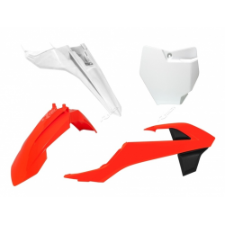 Kit plastice RACETECH Plastic Kit OEM Color (2016) Orange/White KTM SX65 16-20