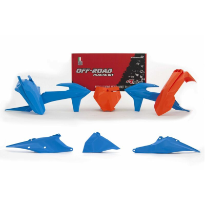 Kit plastice  RACETECH Plastic Kit Vintage Blue/Orange KTM SX/SX-F 19-22