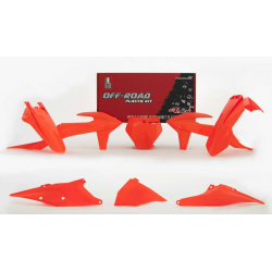 Kit plastice RACETECH Plastic Kit Neon Orange KTM SX/SX-F 19-23