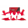 Kit plastice RACETECH Plastic Kit - KTM 19-22 (Neon Red) 