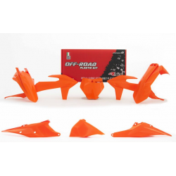 Kit plastice RACETECH Replica Plastic Kit + Airbox Cover KTM 19-22 (Orange)