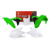 Kit plastice  RACETECH Plastic Kit OEM Color (2017) Green/White/Black Kawasaki KX250F 17-20