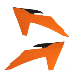 Capace din plastic pentru radiator RACETECH Radiator Scoops KTM 23-24 (Orange) Capace din plastic pentru radiator RACETECH Radiator Scoops KTM 23-24 (Orange)