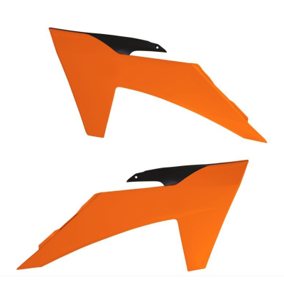Capace din plastic pentru radiator RACETECH Radiator Scoops KTM 23-24 (Orange)