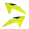 Capace din plastic pentru radiator  RACETECH Radiator Scoops KTM 23-24 (Neon Yellow)