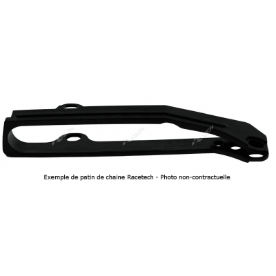 Placuta de alunecare lant  RACETECH Chain Slider Black Kawasaki KX 85 14-21 (Black)