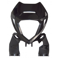 Masca pentru far  RACETECH Enduro Headlight - Beta RR 20-23 (Black)