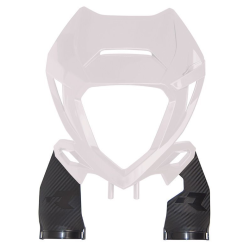 Masca pentru far RACETECH Enduro Headlight - Beta RR 20-23 (White)