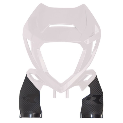 Masca pentru far RACETECH Enduro Headlight - Beta RR 20-23 (White)