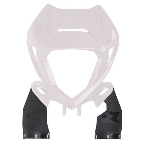 Masca pentru far RACETECH Enduro Headlight - Beta RR 20-23 (White) Masca pentru far RACETECH Enduro Headlight - Beta RR 20-23 (White)