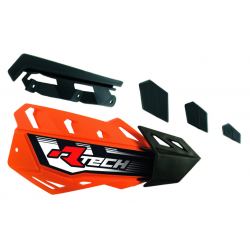 Plastice de rezervă pentru protecții de ghidon  RACETECH FLX Handguards Replacement Covers Orange