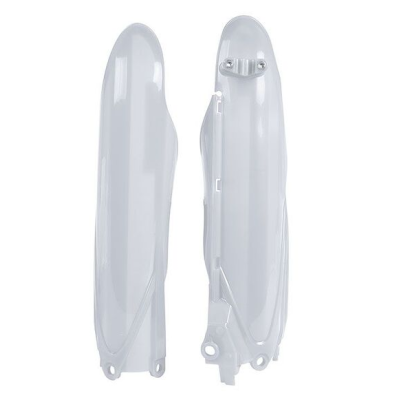 Protecții pentru furcă  RACETECH Fork Guards (White) Yamaha WR 250F 20-22 / 450F 19-22
