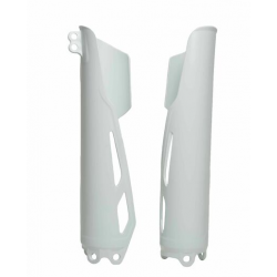 Protecții pentru furcă  RACETECH Fork Guards - White CRF 250R 18-21 / 450R 17-24