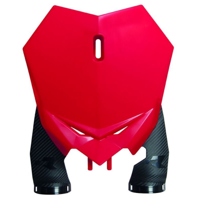 Placa numar  RACETECH Front Number Plate - Beta RX 300 2T 2024 (Red)