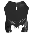 Placa numar RACETECH Front Number Plate - Beta RX 300 2T 2024 (Black) thumb