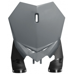 Placa numar RACETECH Front Number Plate - Beta RX 300 2T 2024 (Grey)