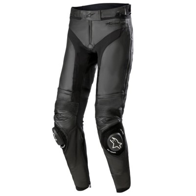 Pantaloni de piele  ALPINESTARS Missile V3 BLACK SHORT