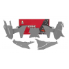 Kit plastice RACETECH Plastic Kit KTM 23-24 (Grey)