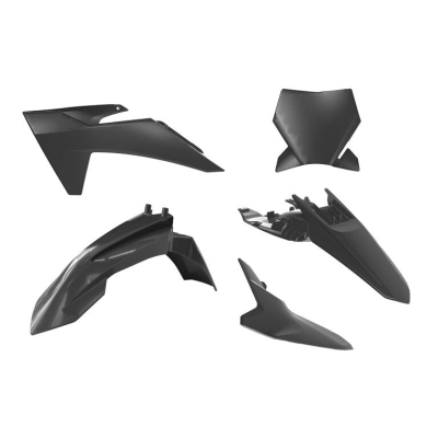 Kit plastice  RACETECH Plastic Kit KTM SX 65 24-25 (Black)