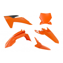 Kit plastice RACETECH Plastic Kit KTM SX 65 24-25 (Orange) Kit plastice RACETECH Plastic Kit KTM SX 65 24-25 (Orange)