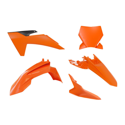 Kit plastice RACETECH Plastic Kit KTM SX 65 24-25 (Orange)
