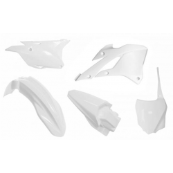 Kit plastice  RACETECH Plastic Kit - Kawasaki KX85/112 22-23 (White)
