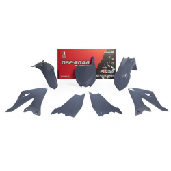 Kit plastice RACETECH Plastic Kit - Yamaha YZ125/250 22-25 (Grey)