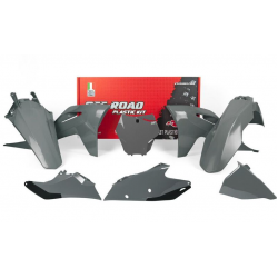 Kit plastice RACETECH Plastic Kit - Quantum Grey Gas Gas 21-24 Kit plastice RACETECH Plastic Kit - Quantum Grey Gas Gas 21-24
