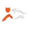 Kit plastice  RACETECH Plastic Kit 4 pcs KTM SX 50 16-23 (Orange/White)