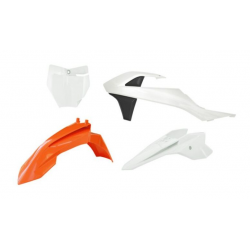 Kit plastice RACETECH Plastic Kit 4 pcs KTM SX 50 16-23 (Orange/White) Kit plastice RACETECH Plastic Kit 4 pcs KTM SX 50 16-23 (Orange/White)