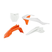Kit plastice  RACETECH Plastic Kit 4 pcs KTM SX 50 16-23 (Orange/White) thumb