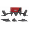 Kit plastice RACETECH Plastic Kit Grey KTM SX 19-22