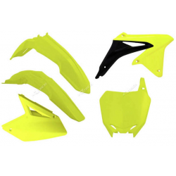 Kit plastice  RACETECH Plastic Kit Neon Yellow Suzuki RM-Z450 08-17