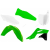 Kit plastice RACETECH Plastic Kit OEM Color (2016) Green/White Kawasaki KX250F 13-16