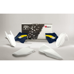 Kit plastice RACETECH Plastic Kit OEM Color (2016) White/Blue/Yellow Husqvarna 15-16 Kit plastice RACETECH Plastic Kit OEM Color (2016) White/Blue/Yellow Husqvarna 15-16
