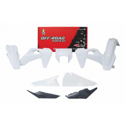 Kit plastice  RACETECH Plastic Kit White/Anthracite Grey Husqvarna TE/FE 2020