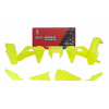 Kit plastice RACETECH Plastic Kit Neon Yellow Husqvarna 2020