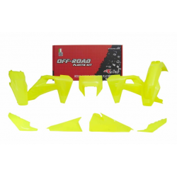 Kit plastice RACETECH Plastic Kit Neon Yellow Husqvarna 2020 Kit plastice RACETECH Plastic Kit Neon Yellow Husqvarna 2020