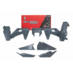 Kit plastice   RACETECH Plastic Kit Quantum Grey Husqvarna 2020